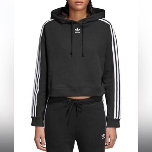 adidas Tops - Adidas sweatshirt with embroidery hit center front